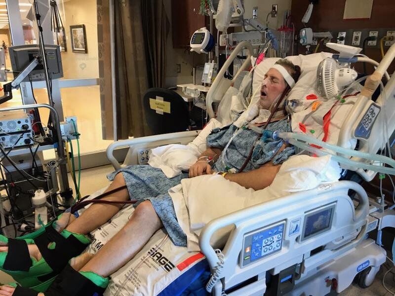Local firefighter Randy Blake discharged after lengthy battle with COVID-19
